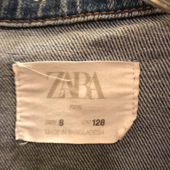 Zara denim jacket for kids - Picture 2 of 4